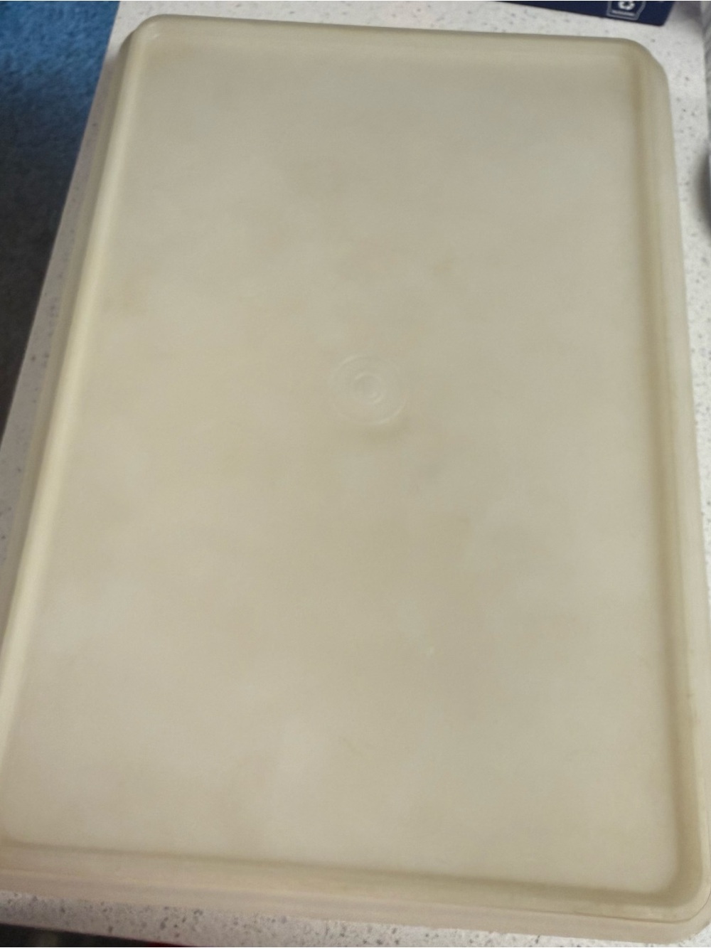 Vintage Tupperware rectangular plastic with lid